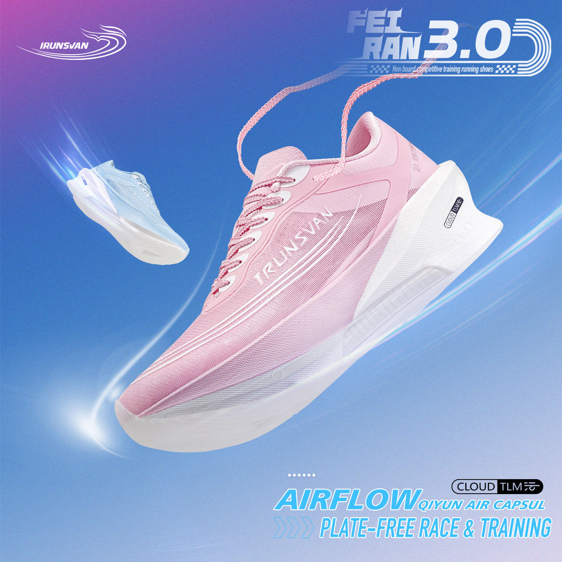 IRUNSVAN Heat 3.0 Plate-Free Running Shoes: The Ultimate Lightweight Training Sneaker