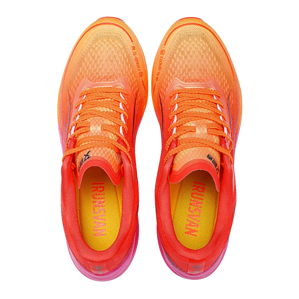 IRUNSVAN FLY BURN GT 1.0 comfortable all day nylon plate track shoe