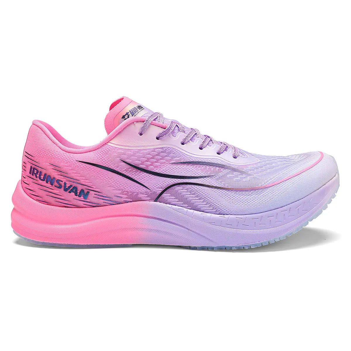 IRUNSVAN FLY BURN GT 1.0 breathable nylon plate track sprint shoe for athletes