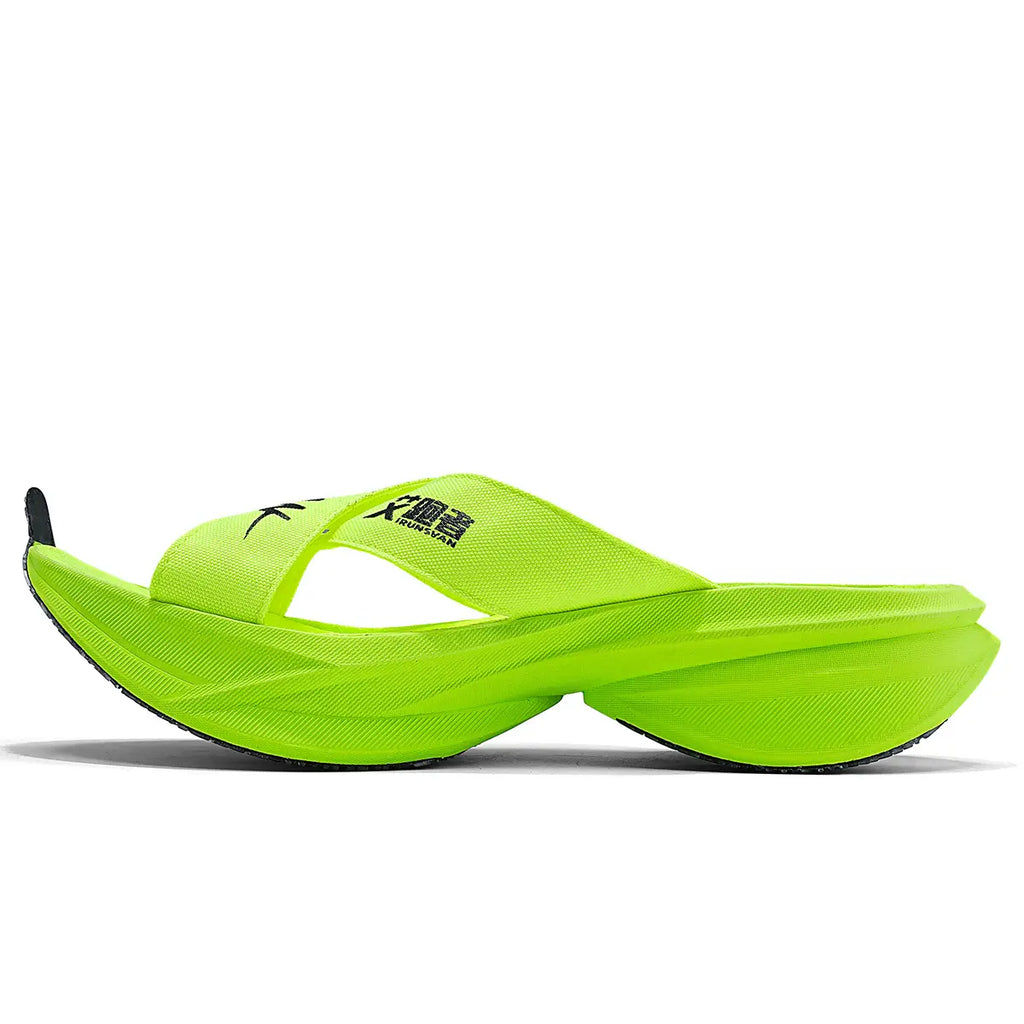 IRUNSVAN UNRULY 1.0 carbon plate cushioned sport slide sandals