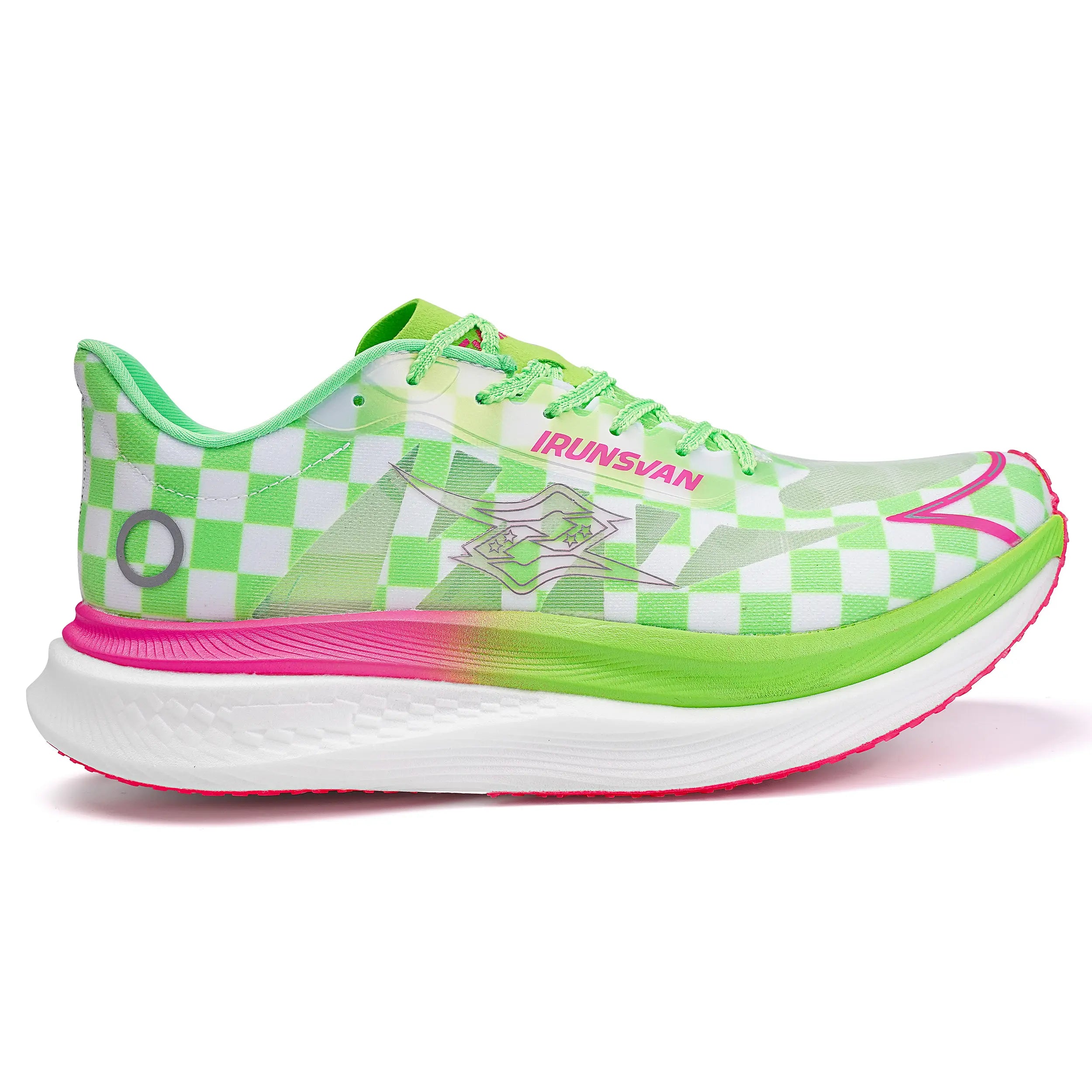 IRUNSVAN RED SCALES TOP 1.0 durable nylon plate daily physical training shoe