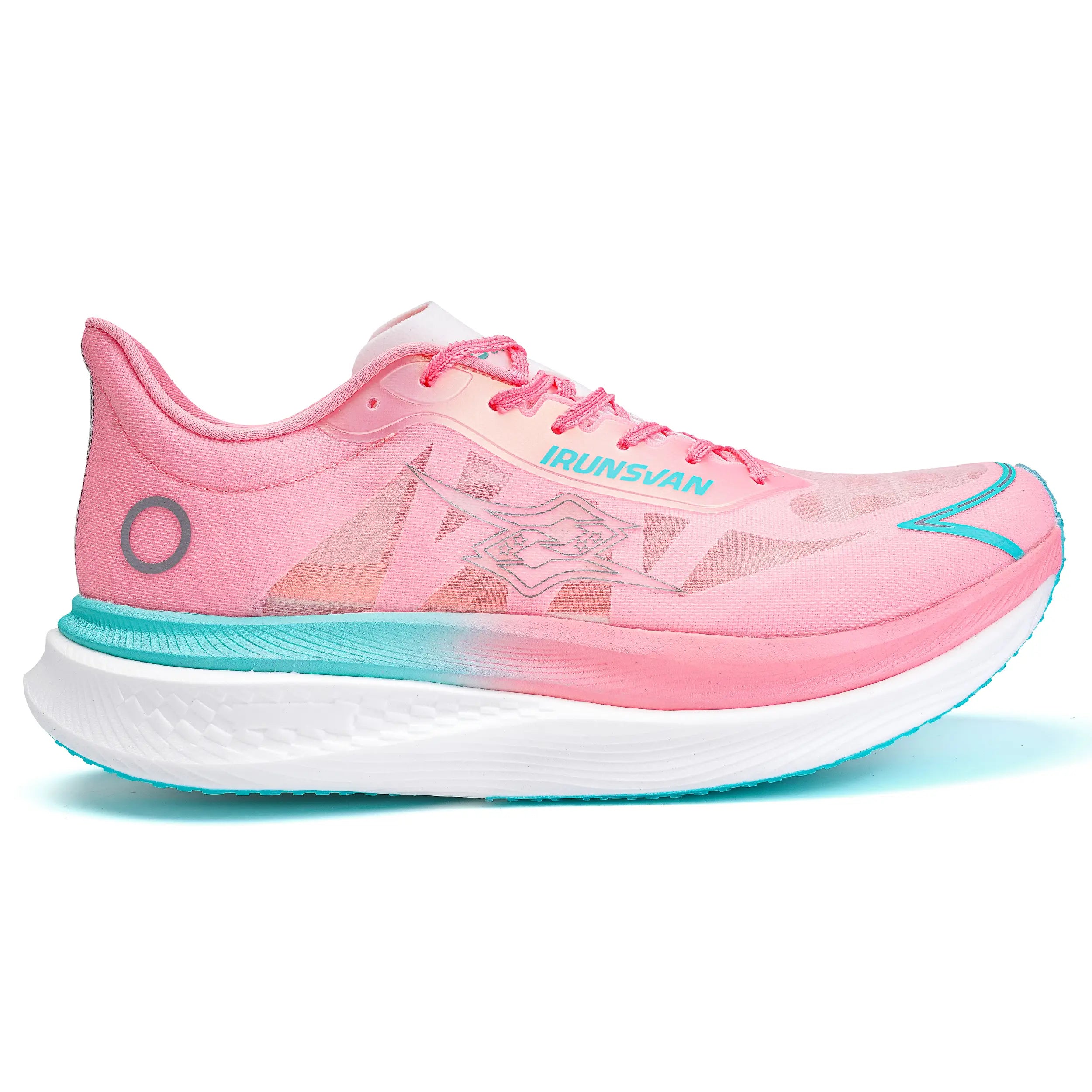 IRUNSVAN RED SCALES TOP 1.0 knee friendly nylon plate training shoe