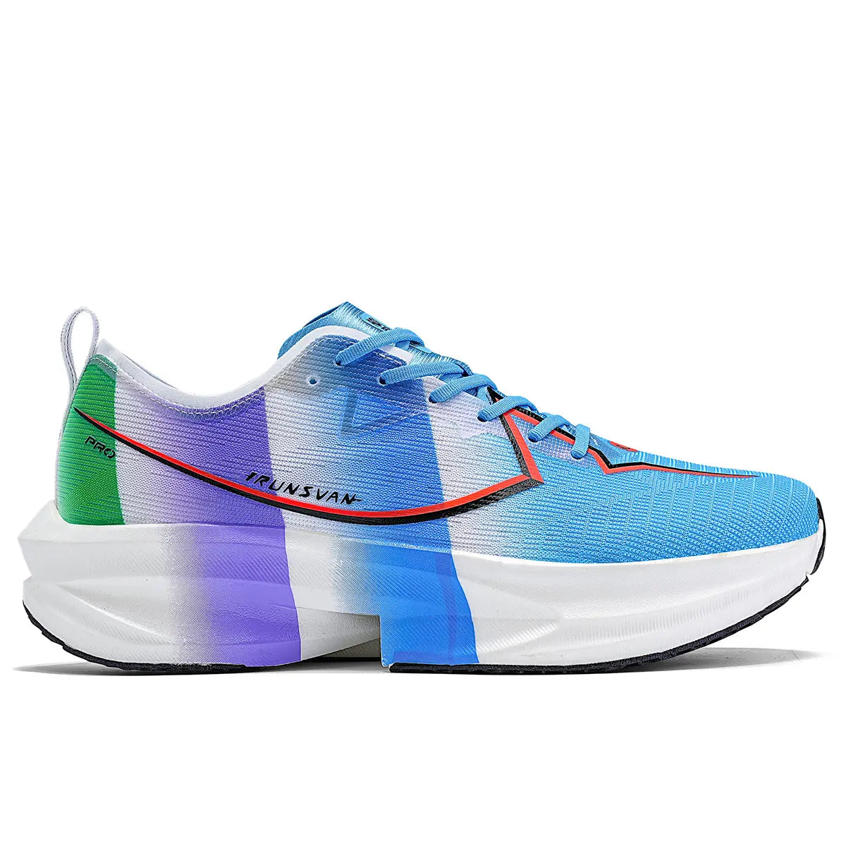 IRUNSVAN FLYING SPEED 5.0 wide fit carbon plate physical training shoe