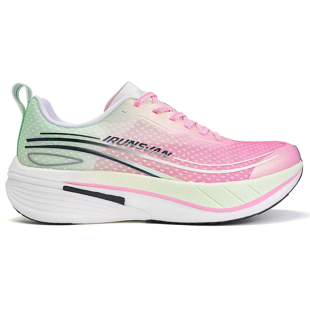 IRUNSVAN CARBON SPEED VISION 1.0 rebound midsole racing running shoe