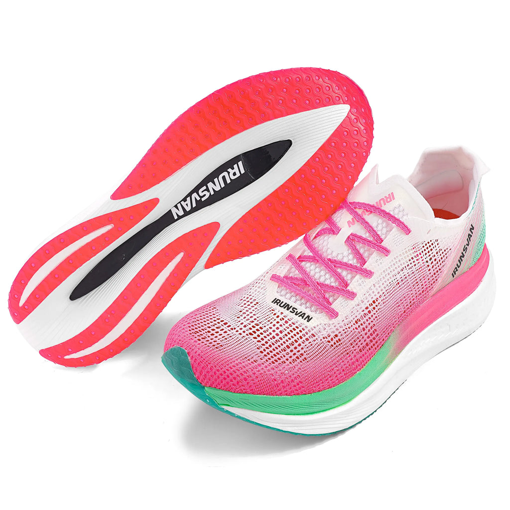 IRUNSVAN LINGYUN TOP 1.0 performance nylon plate entry running shoe