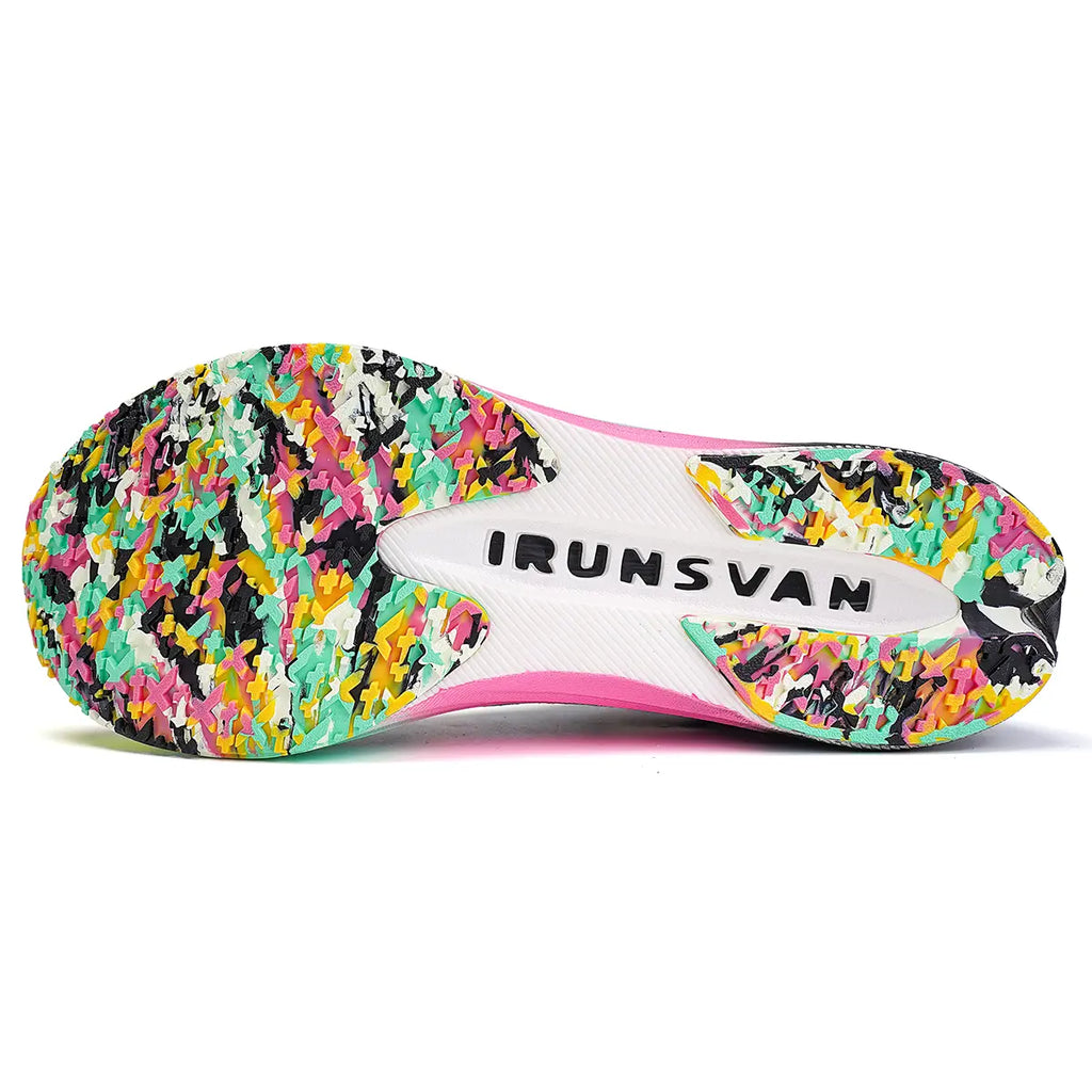IRUNSVAN FLY BURN GT 1.0 nylon plate shoe for track cool down runs
