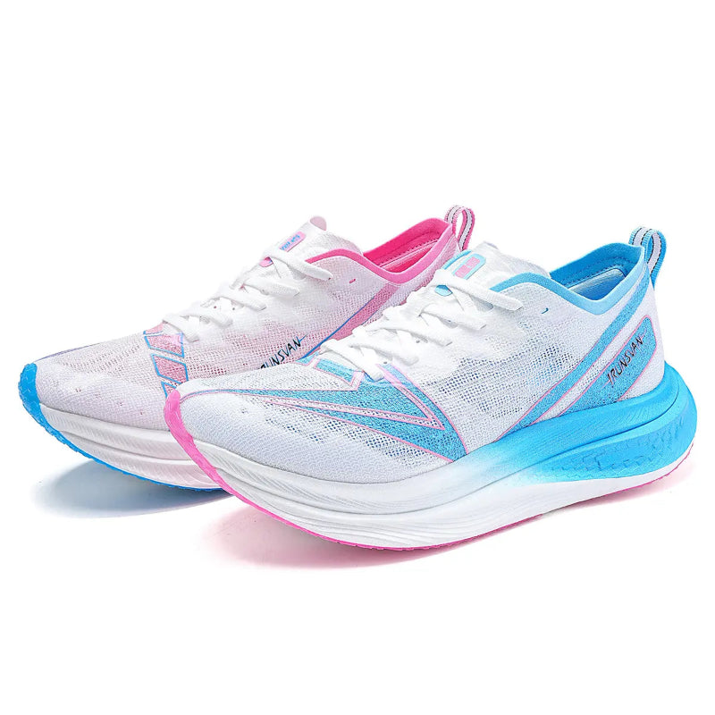 IRUNSVAN FLYBY 1.0 nylon plate road running training shoe