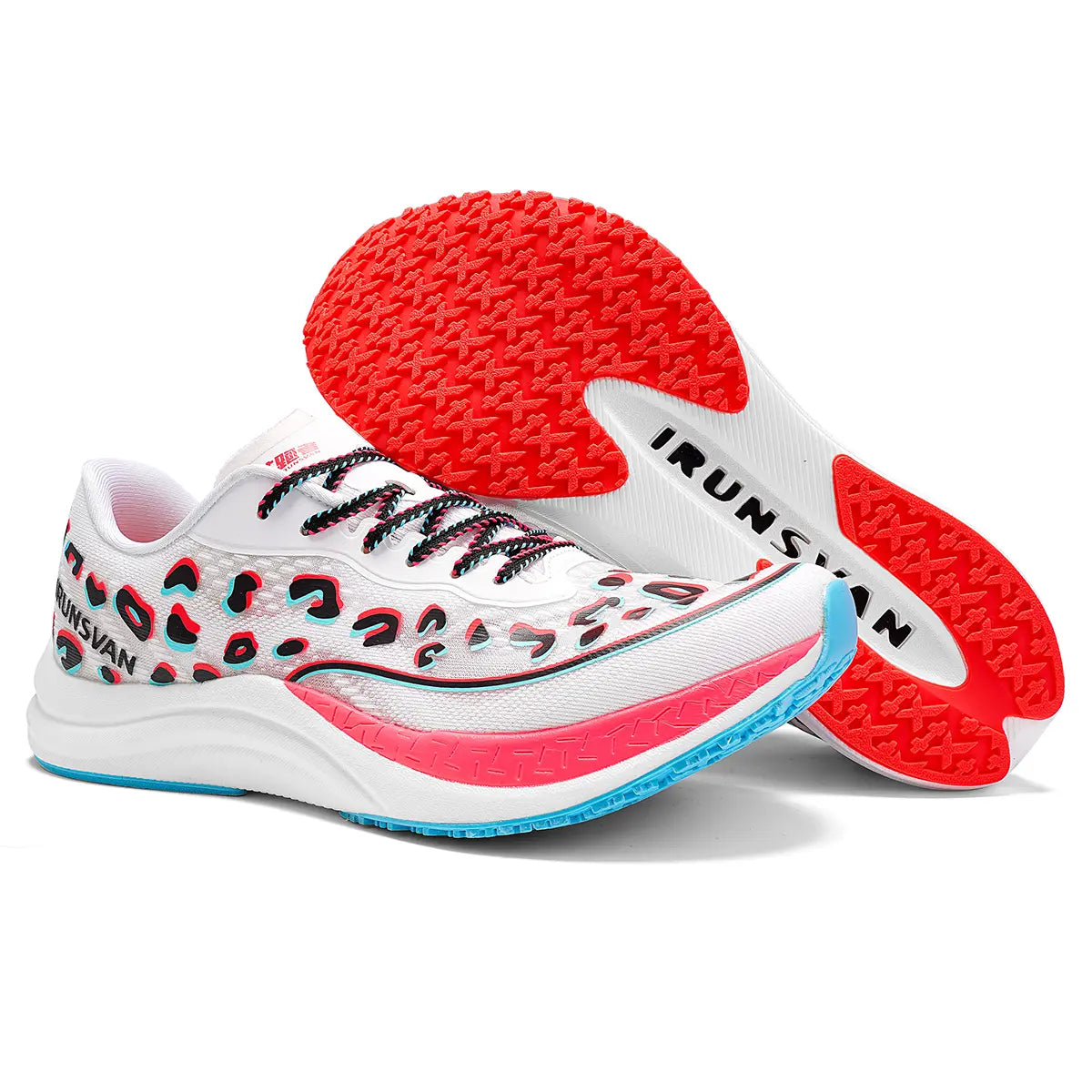 IRUNSVAN FLY BURN GT 1.0 nylon plate for post injury return to track