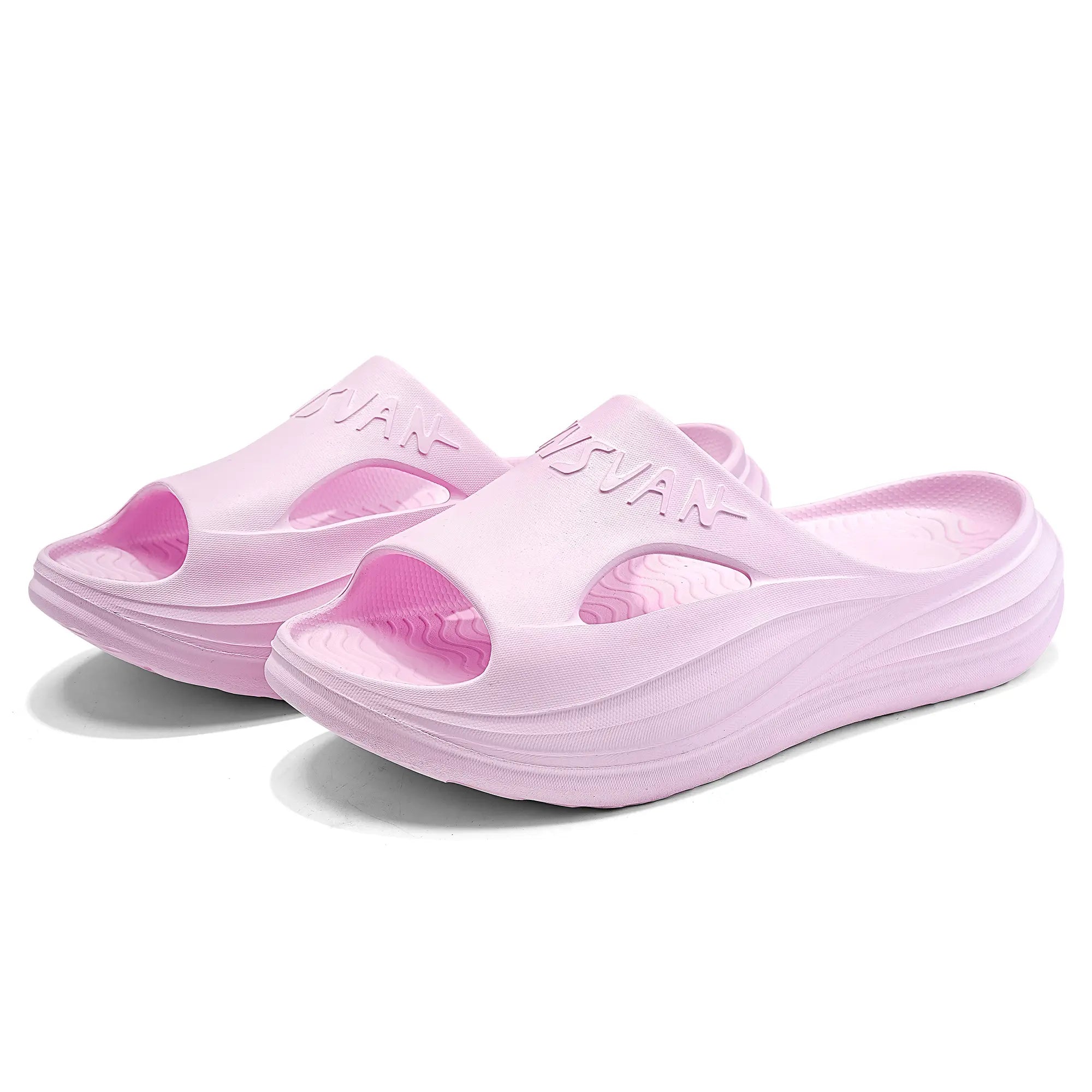 IRUNSVAN Cloud SPA 1.0 orthotic friendly recovery slide sandals