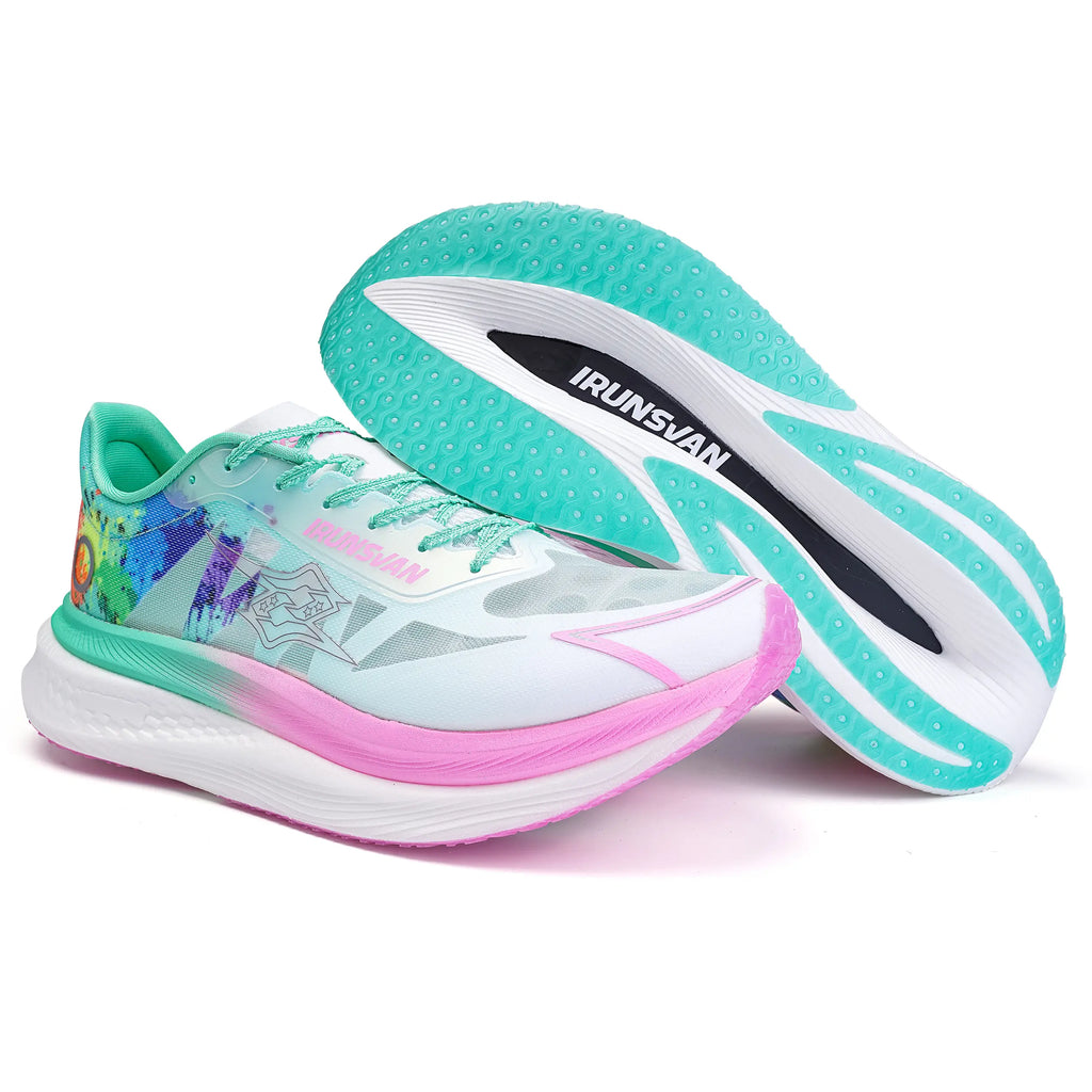 IRUNSVAN RED SCALES TOP 1.0 all purpose nylon plate physical training shoe