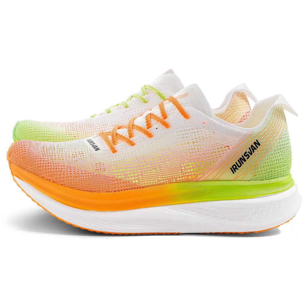 IRUNSVAN LINGYUN TOP 1.0 lightweight nylon plate entry running shoe