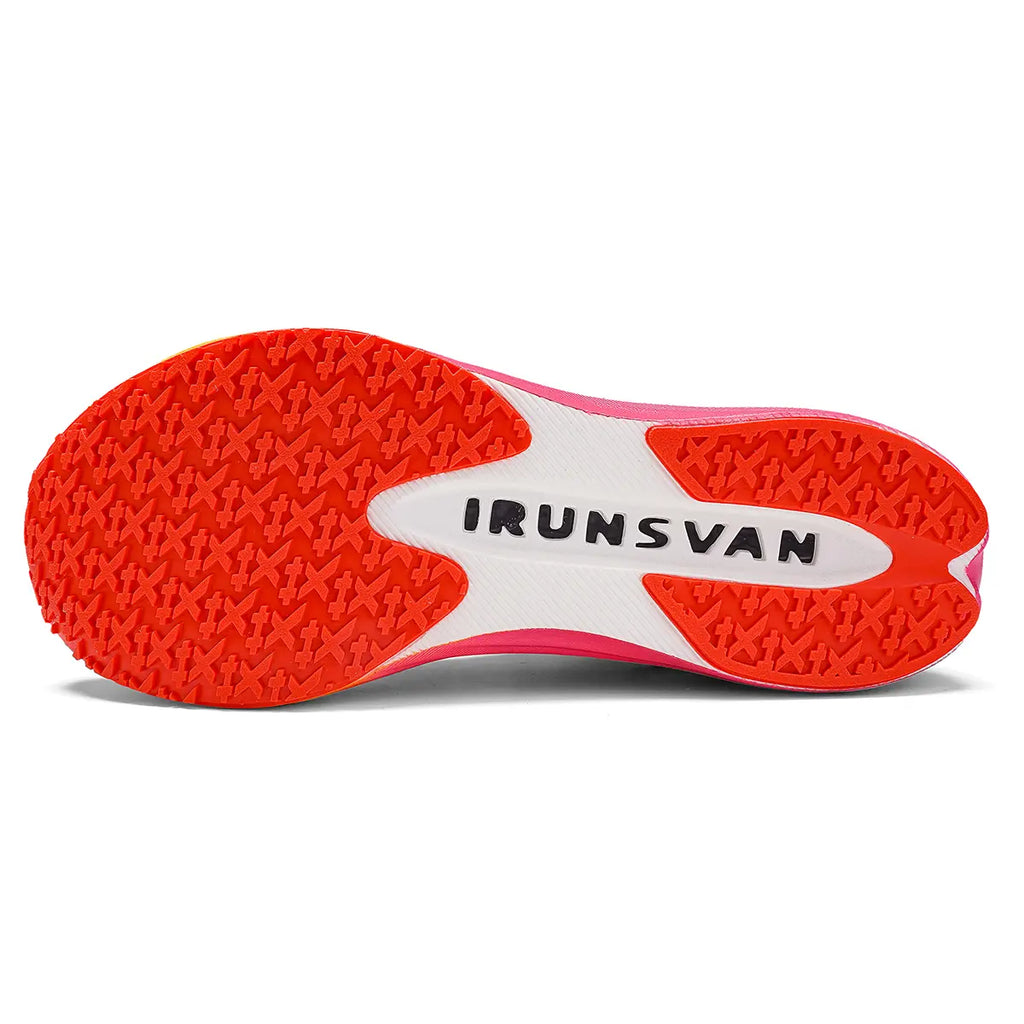 IRUNSVAN FLY BURN GT 1.0 nylon plate shoe for youth track athletes