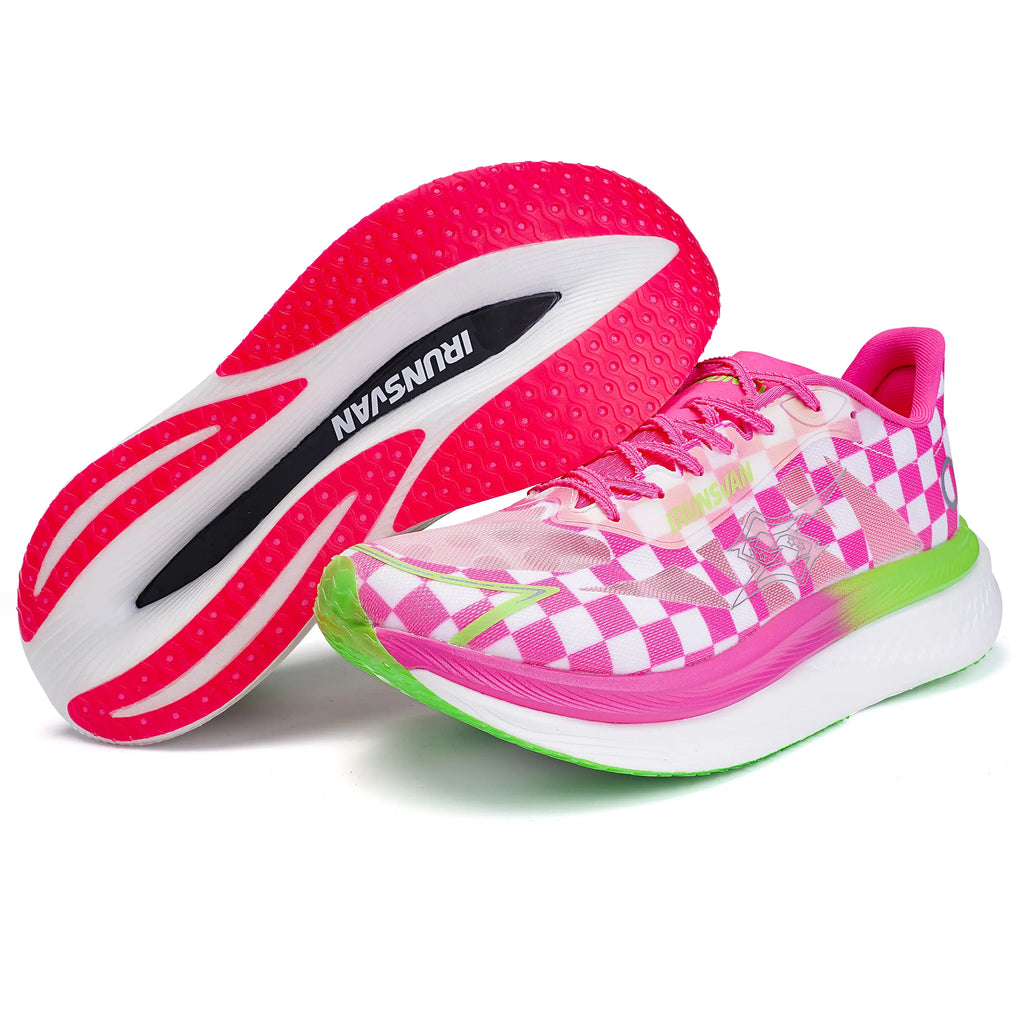 IRUNSVAN RED SCALES TOP 1.0 high performance nylon plate training shoe