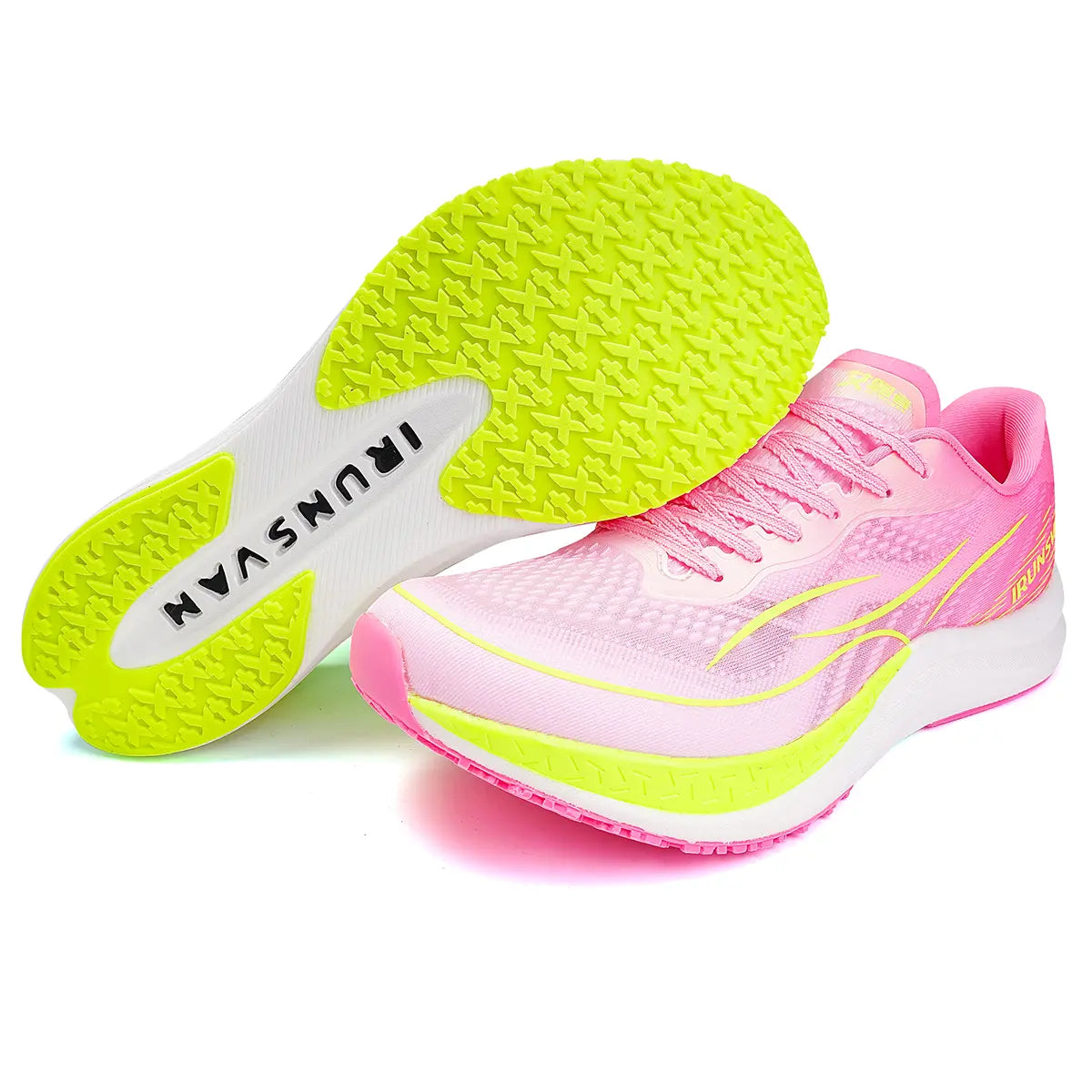 IRUNSVAN FLY BURN GT 1.0 water resistant nylon plate track shoe