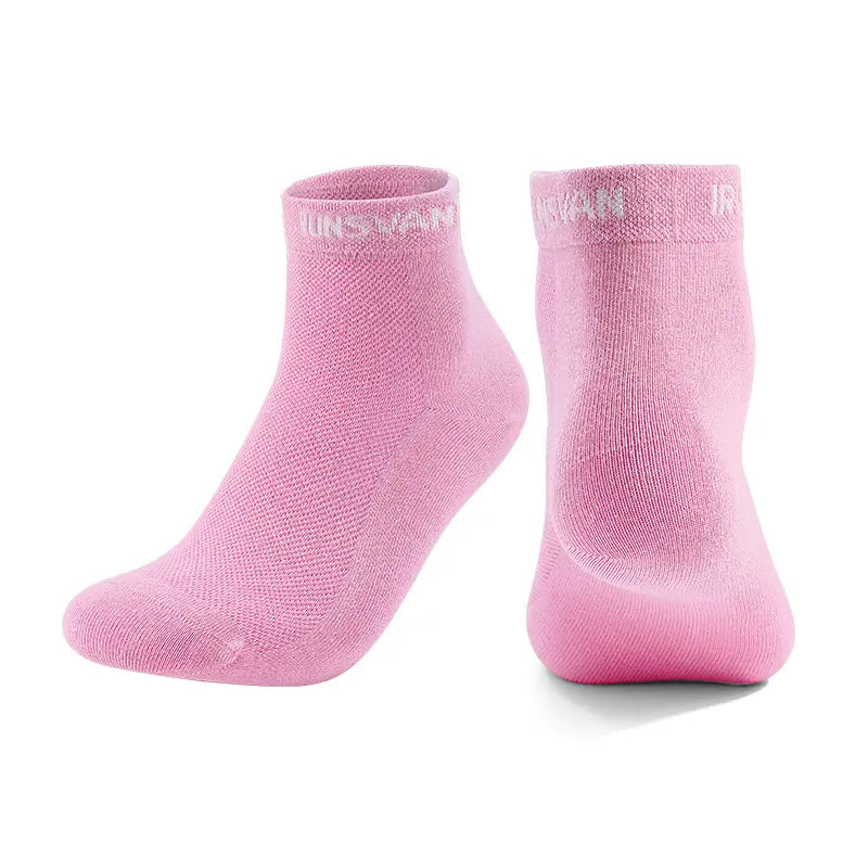 IRUNSVAN crew length stable running training socks