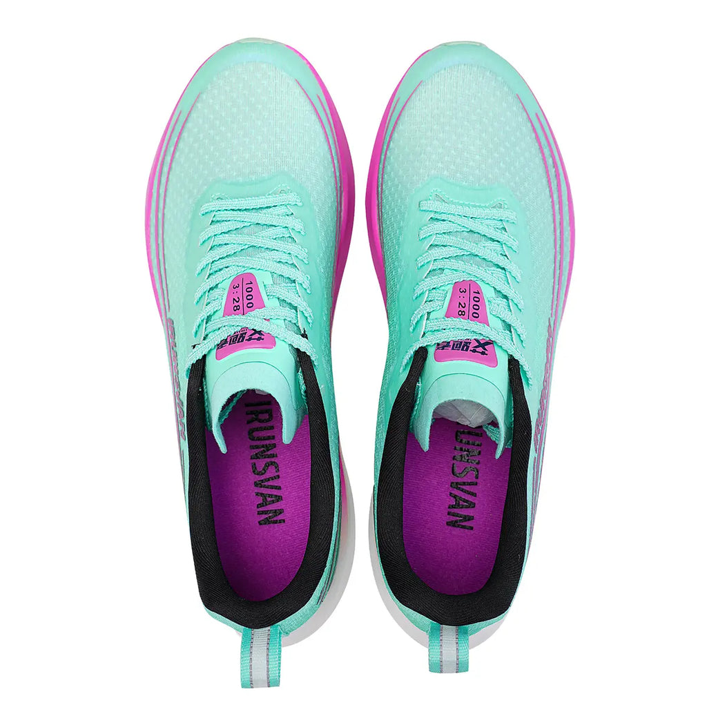 Outsole texture IRUNSVAN VISION 1.0 carbon plate competitive running sneakers