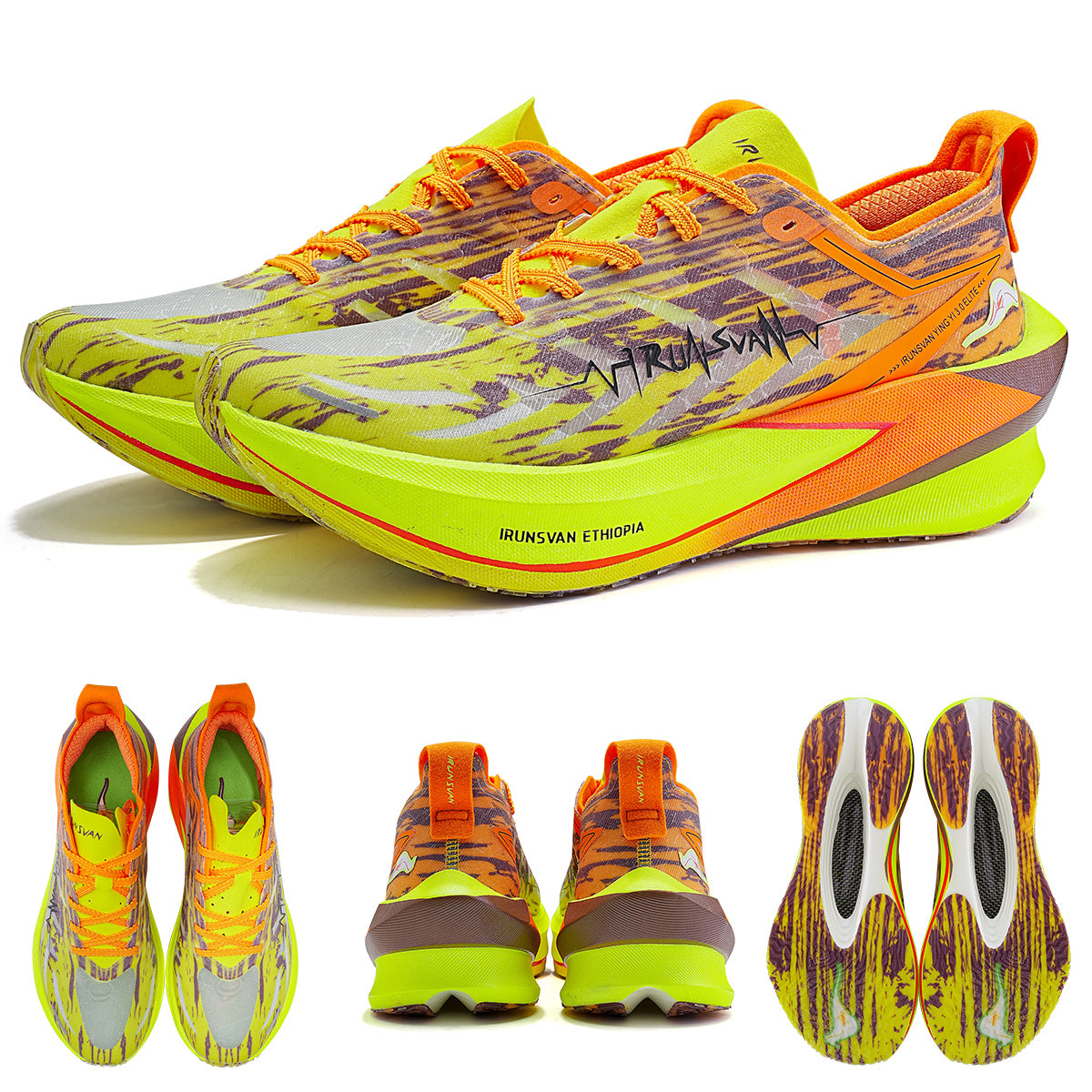 IRUNSVAN SHADOW WING 3.0 all purpose pro carbon plate marathon racing shoe
