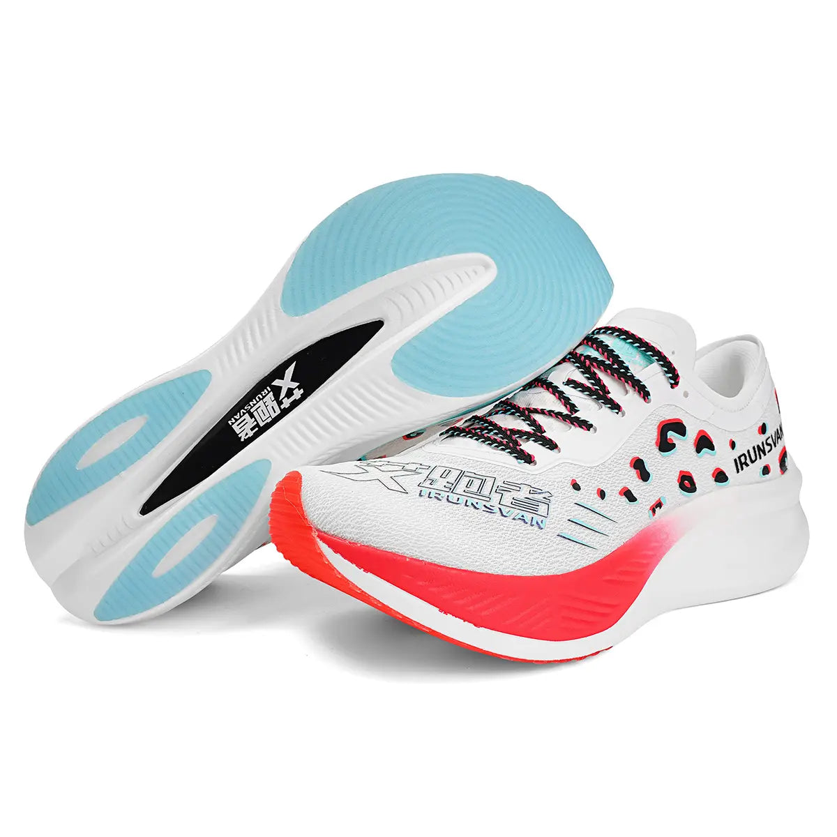 IRUNSVAN Shadow Wing 1.0+ training shoe for hill repeat speed training