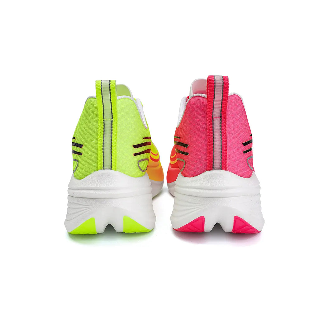 Rear shot IRUNSVAN VISION 1.0 full-length carbon plate sport footwear