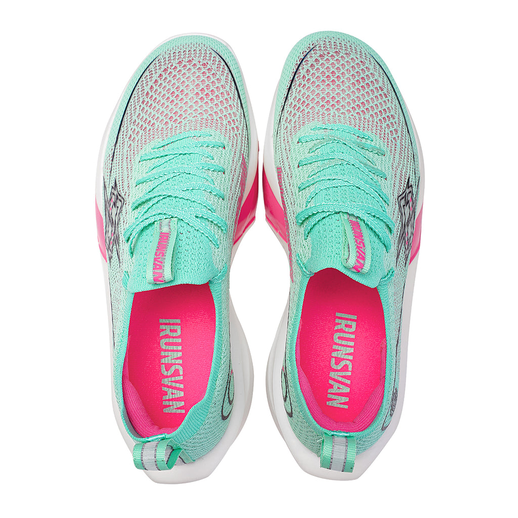 IRUNSVAN BREAKTHROUGH WIND 1.0 Pro carbon plate wide fit advanced running shoe