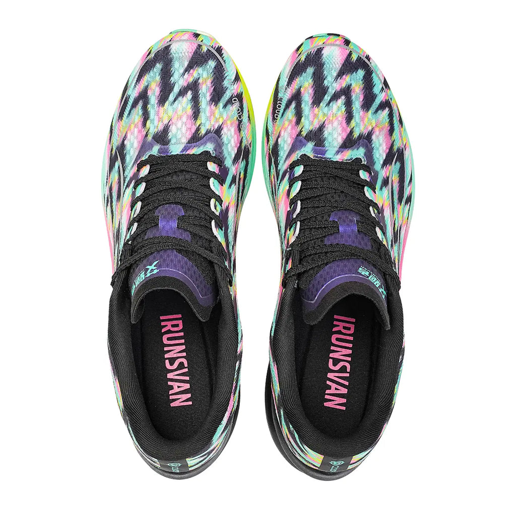 IRUNSVAN FLY BURN GT 1.0 nylon plate shoe for high jump approach runs