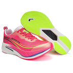 IRUNSVAN VISION 1.0 carbon plate structure bottom closeup running shoe