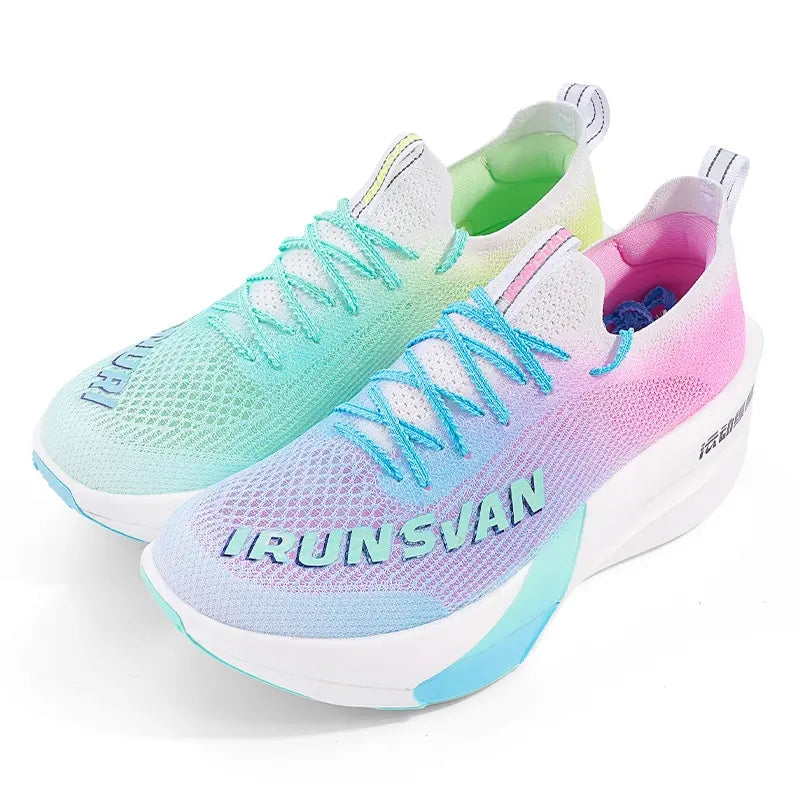 IRUNSVAN BREAKTHROUGH WIND SUC 1.0 anti slip nylon plate road jogging shoe