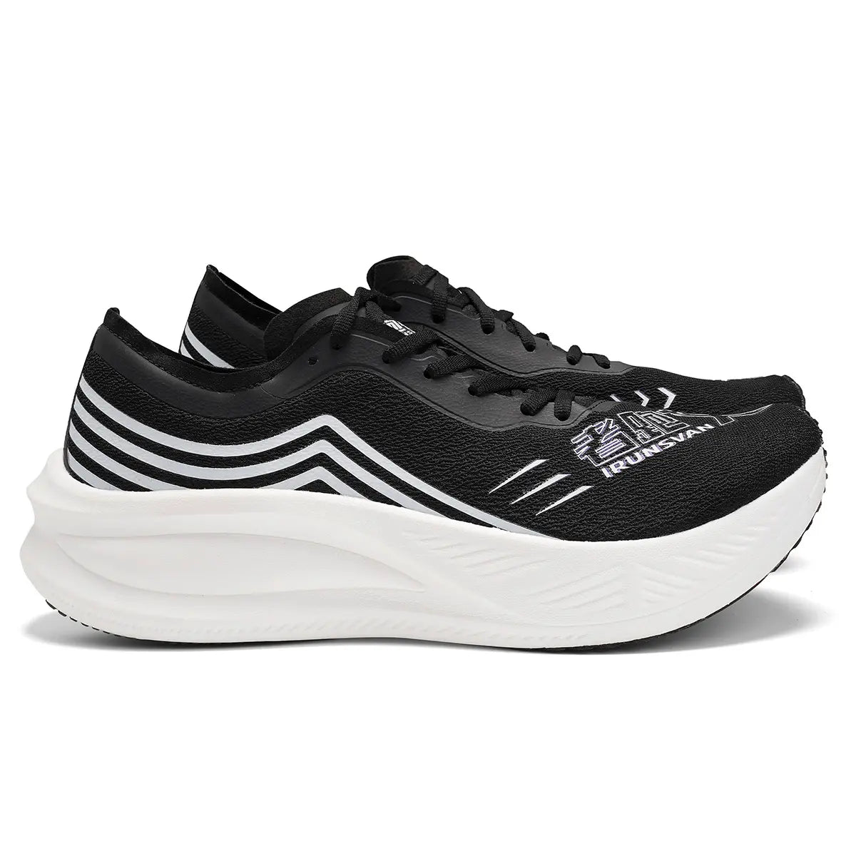 IRUNSVAN Shadow Wing 1.0+ wide fit daily running training shoe