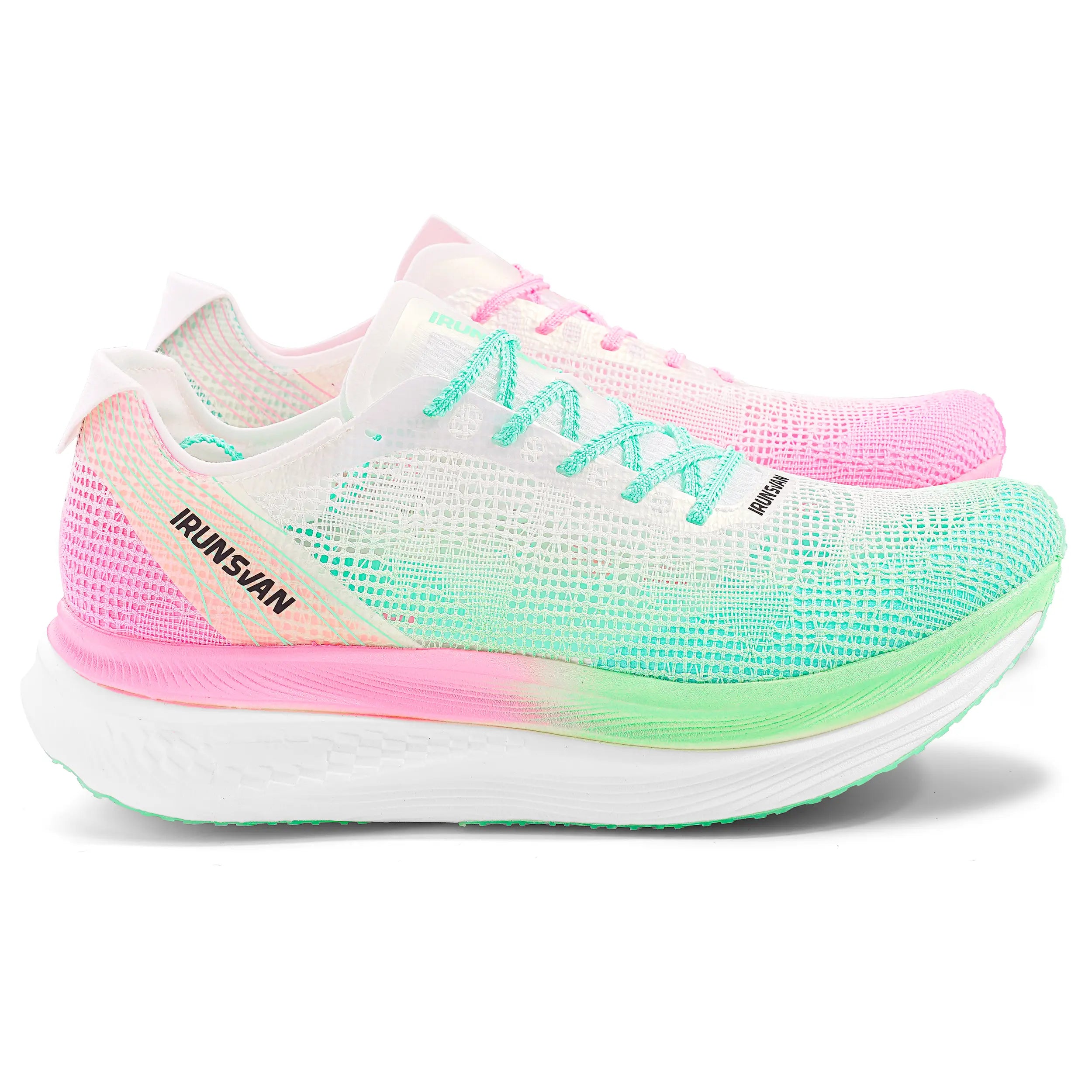 IRUNSVAN LINGYUN TOP 1.0 high rebound nylon plate entry running shoe