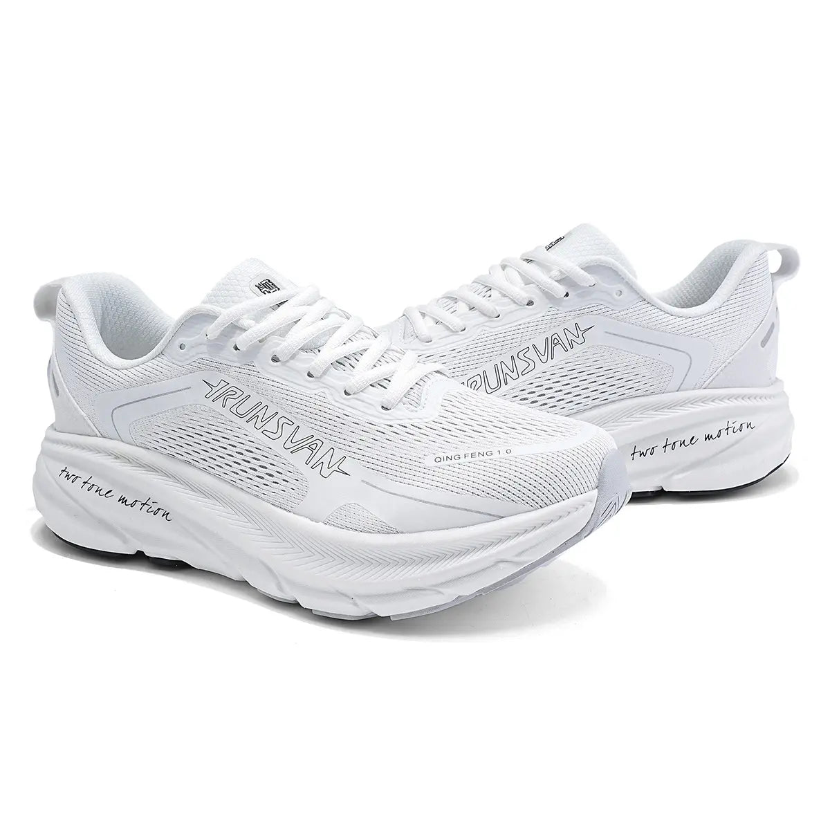IRUNSVAN SPONGE 1.0 cushioned road running training shoe