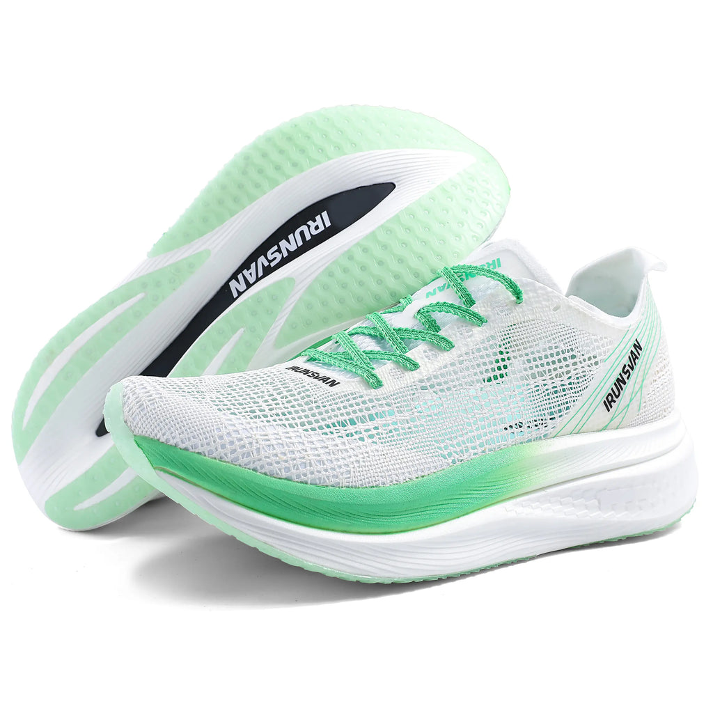 IRUNSVAN LINGYUN TOP 1.0 nylon plate entry shoe for beginner runners