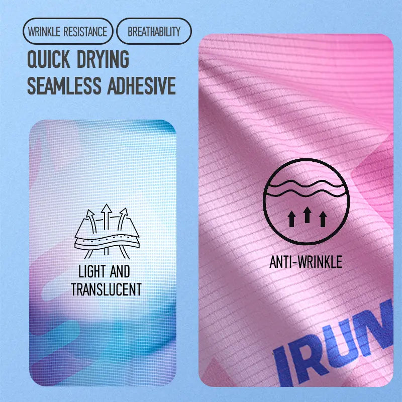 IRUNSVAN all purpose quick dry performance sports training top