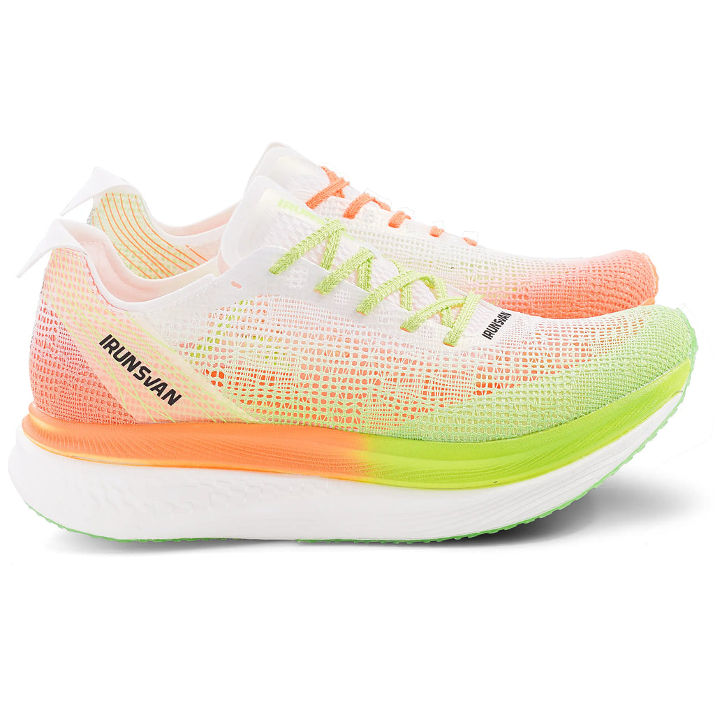 IRUNSVAN LINGYUN TOP 1.0 cushioned nylon plate beginner running shoe