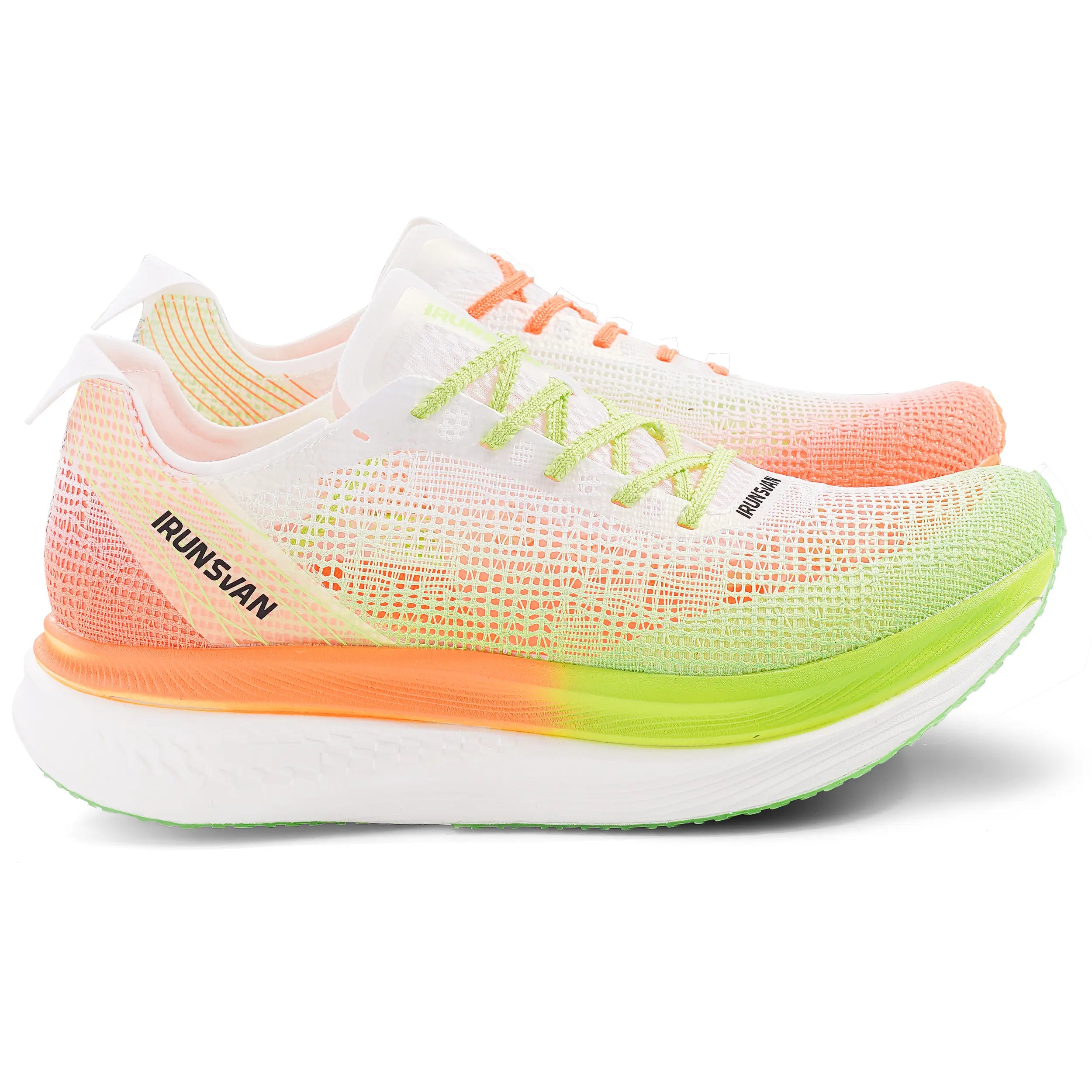 IRUNSVAN LINGYUN TOP 1.0 cushioned nylon plate beginner running shoe