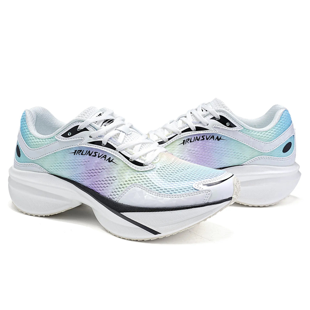 IRUNSVAN CARBON ROPE SEEK 1.0 grippy outsole carbon plate road racing running shoe
