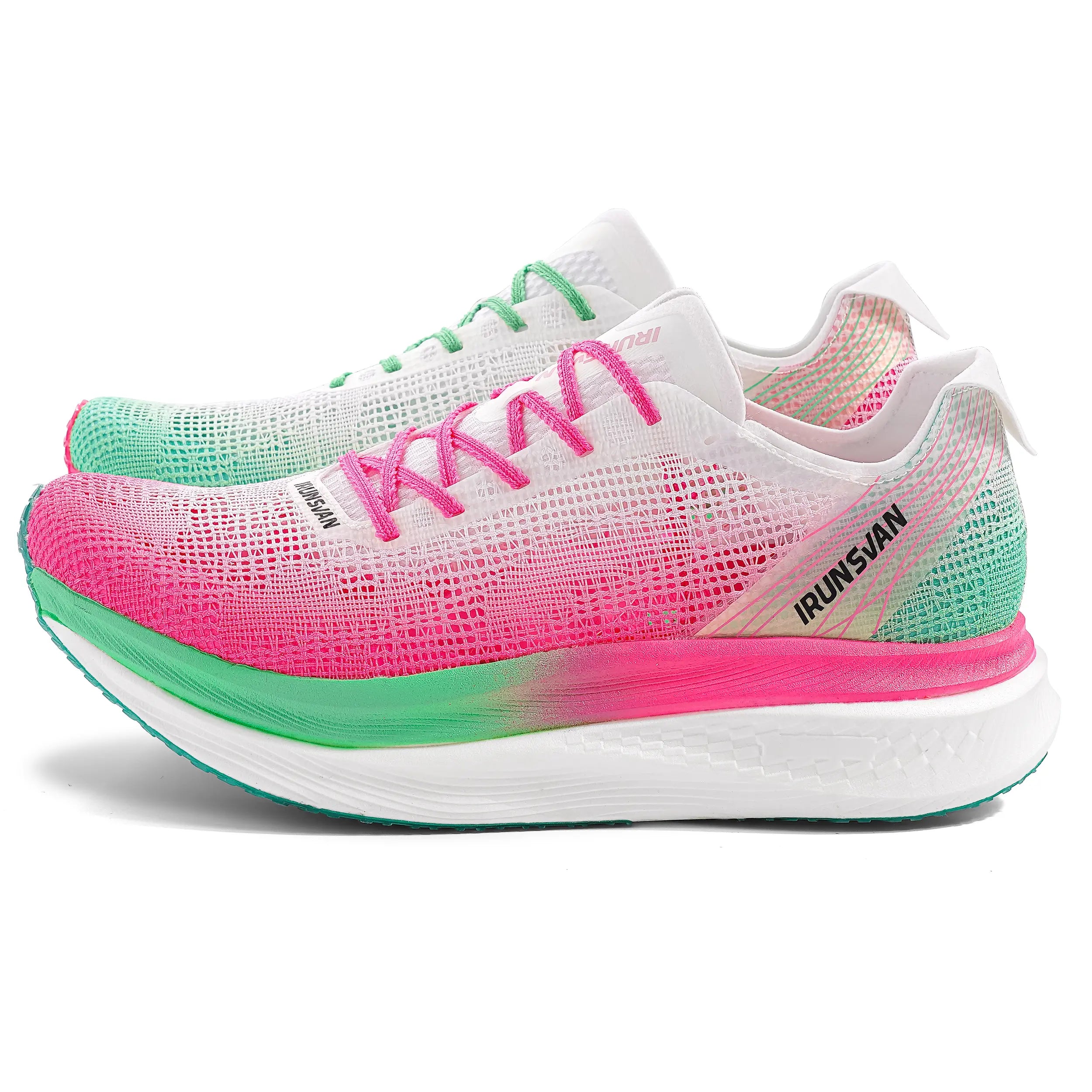 IRUNSVAN LINGYUN TOP 1.0 affordable nylon plate entry running shoe