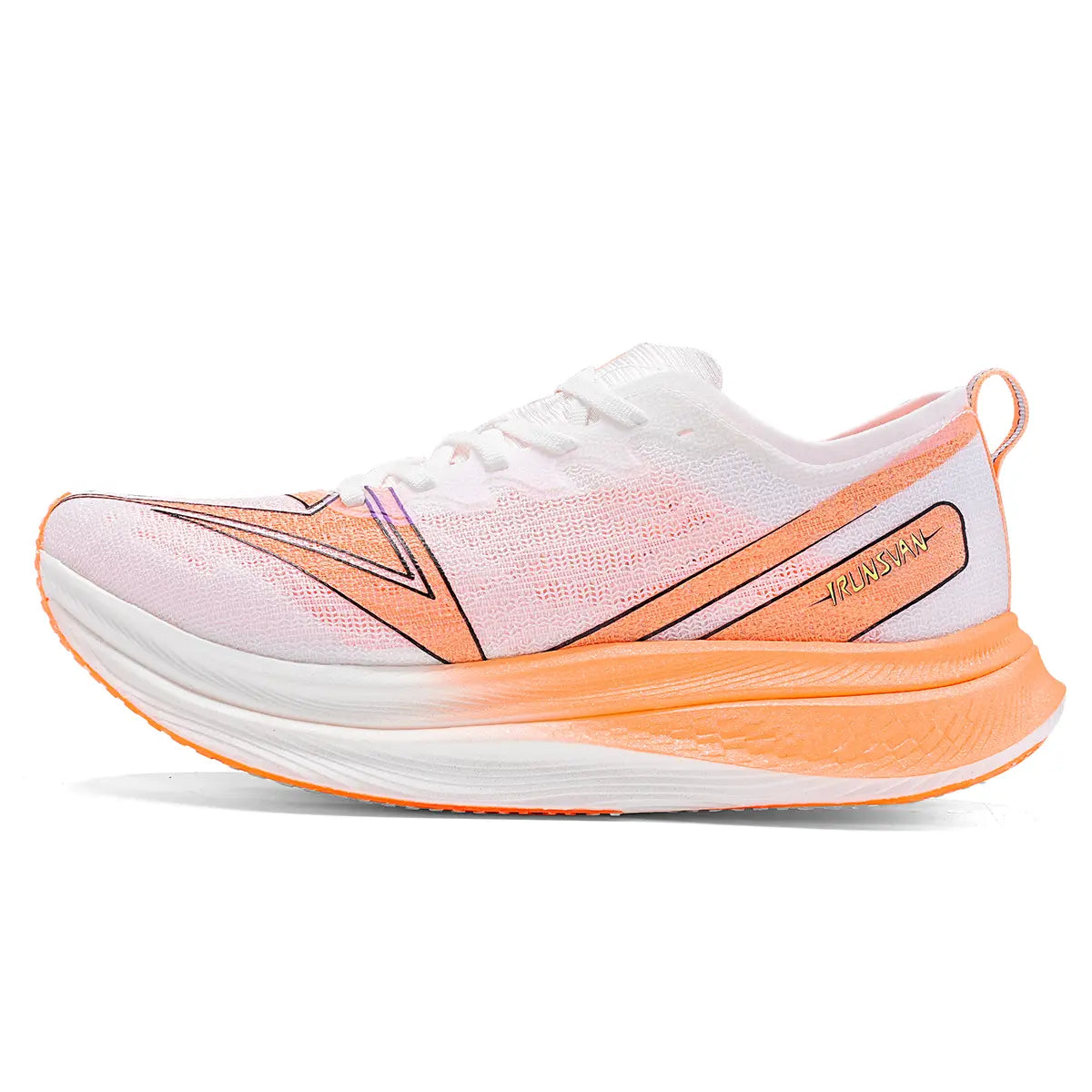 IRUNSVAN FLYBY 1.0 comfortable all day nylon plate running shoe