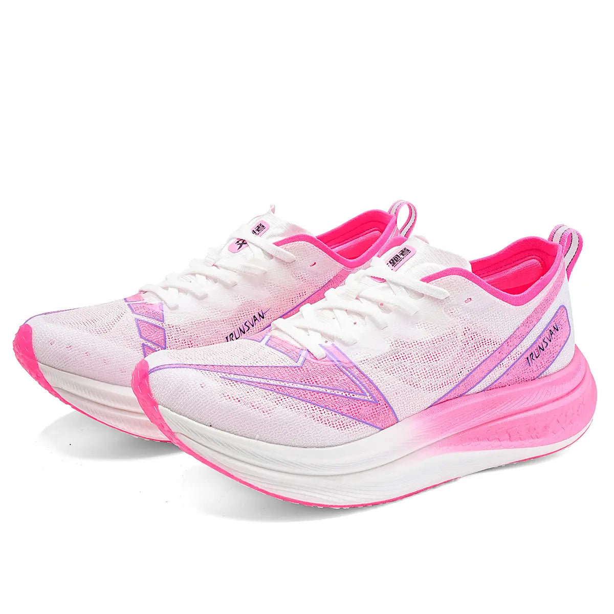 IRUNSVAN FLYBY 1.0 anti slip nylon plate pavement running shoe